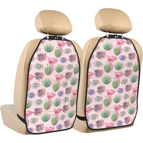 Novastar Lot de 2 tapis sol avec organiseur siège arrière voiture (1/5)