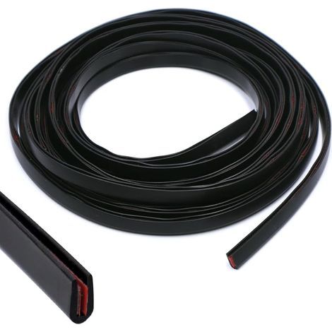 Joint Bord de Tole 1.5mm x 5M Flexible Protection de Bord, Garniture de Bord en Caoutchouc, Épaisseur Applicable 1-2mm pour Protection Bord de Tole (1/5)