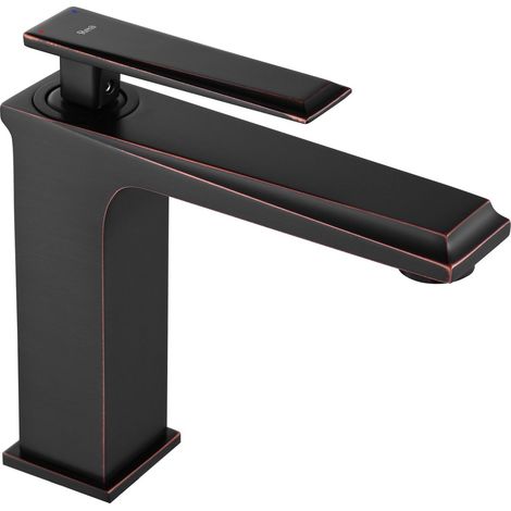 Basin faucet REA Romano Old Black Low (1/5)