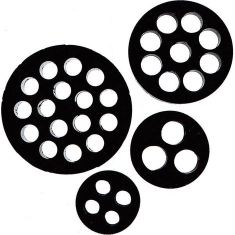 LAPP  SKINTOP® DIX-M25 Inserto di tenuta M25 3 x 5 mm Gomma al nitrile-butadiene Nero 1 pz.