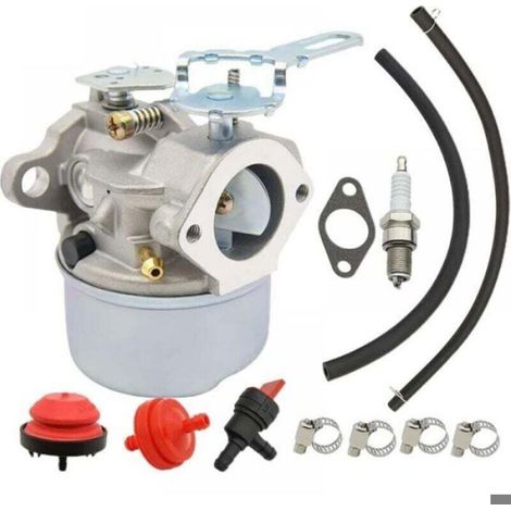 Kit Carburateur - Pour Moteur Souffleuse Neige 4 HP 5 HP - Compatible Modèles 640084A 640084B 632107 - 1 Pièce (1/3)