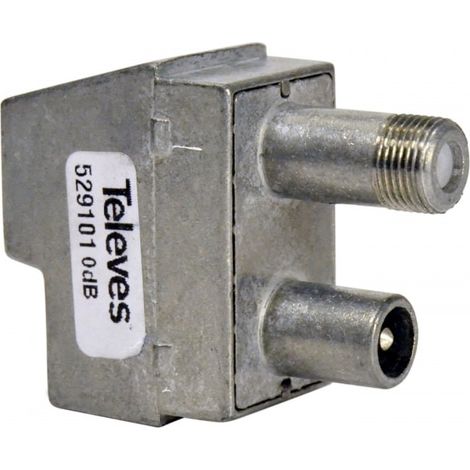 Presa Terminale Demiscelata Tv-Sat 0Db ( TELEVÉS ITALIA cod. 529101 )