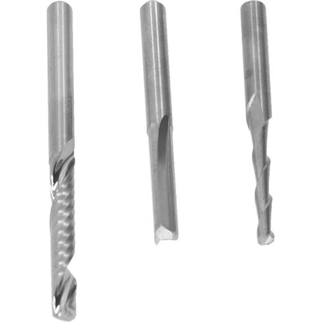 Satz mit 15 Graviersticheln aus Wolframstahl, 1/8" Schaft, für Drehmaschinen (1/5)