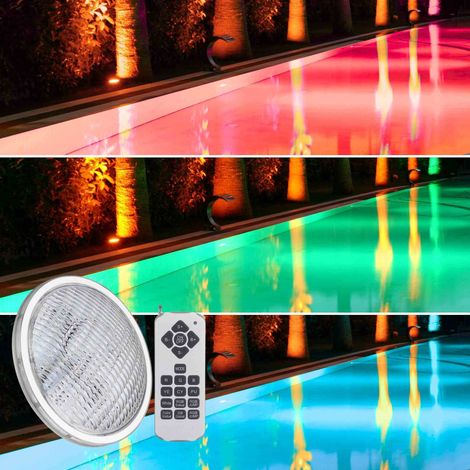 Faretto LED PAR56 RGB per piscina 12V AC - 24W - Tenuta stagna