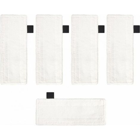 5Pcs Microfiber Pads Compatible with Karcher EasyFix SC2 SC3 SC4 SC5 Steam Cleaners, Steam Mop Replacement Pads, Cleaning Accessories (1/5)
