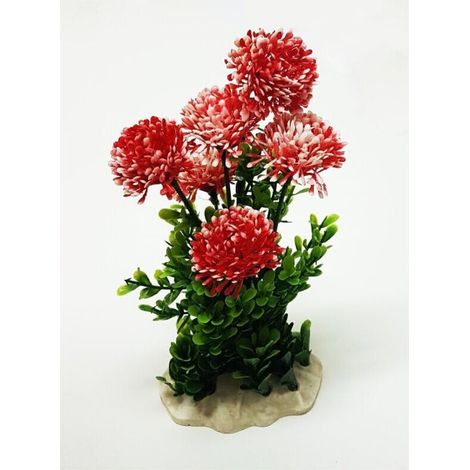 Plantes artificielles colorées de 25 cm de haut pour décoration d'aquarium