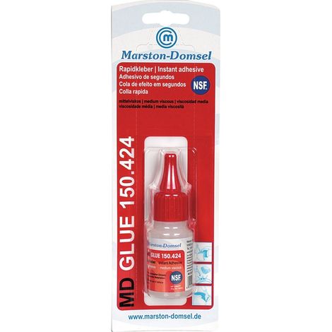 MARSTON MGL.150.F20-BK Rapidkleber MD GLUE 150.424 20 g NSF P1 farblos (1/5)