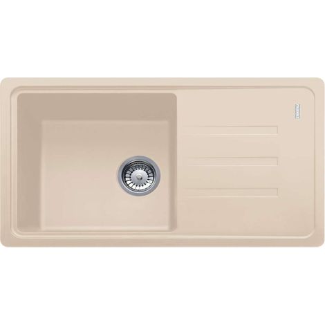 Franke Malta - Lavello in fragranite BSG 611-78/39, 78x44 cm, riflessi di sabbia 114.0440.908 (1/2)