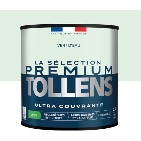 Peinture Satin Ultra Couvrante Vert D'eau 0,5 L