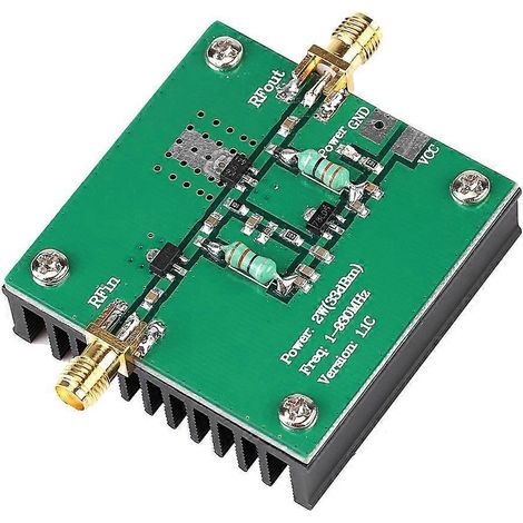 Module amplificateur de puissance RF à large bande 1-930 MHz 2 W pour transmission radio FM HF VHF