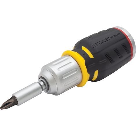 STANLEY FATMAX GIRAVITE A CRICCHETTO NANO + 6 BITS, FMHT0-62688