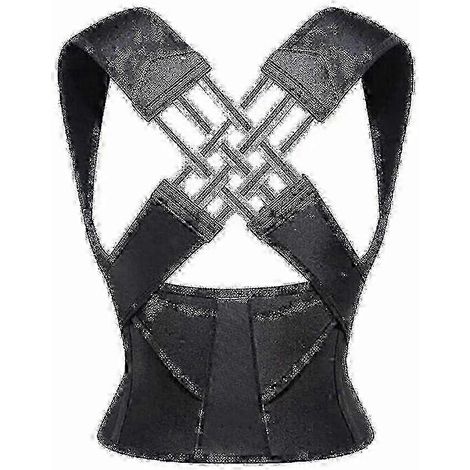 Ceinture correctrice de posture, soutien des épaules et du corps, orthèse pour le dos et les lombaires, hommes et femmes, taille XL, référence 10023 (1/3)