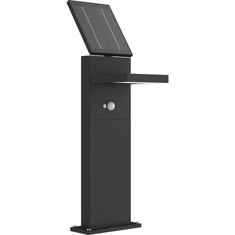 LED Solar Lights with Sensor 'Silvan' made of Aluminium