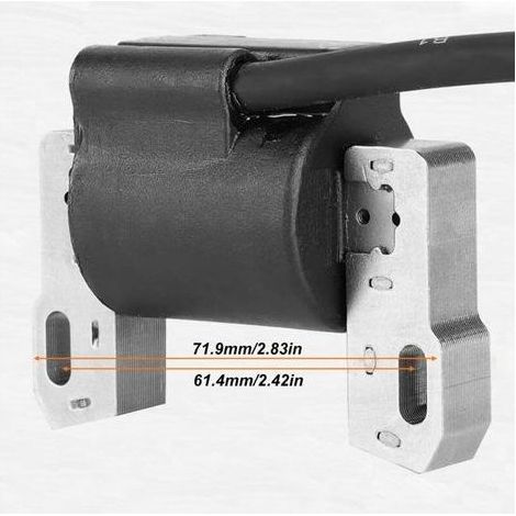 Bobine d'allumage 398811 pour Briggs Stratton 395492 395326 398265 298968 293366 7HP-16HP moteurs monocylindres horizontaux et verticaux Bobine d'allumage pour J D PT15339