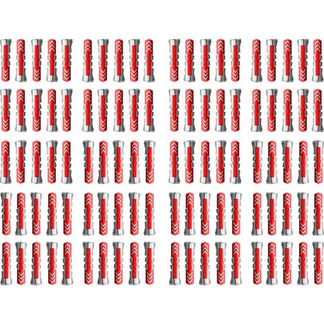 Vrac de 100 chevilles DuoPower universelles 8x40 - Fischer