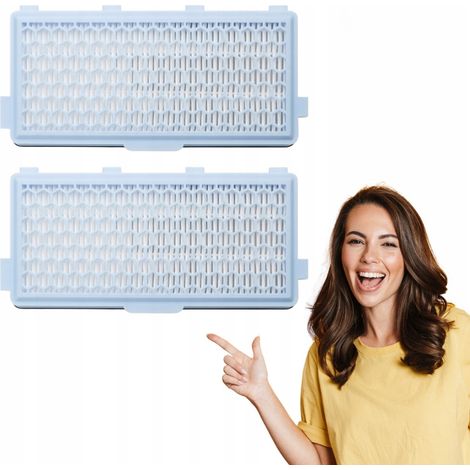 Filtro HEPA a carbone per Miele Compact C1 C2 Complete C2 C3 (set da 2) (1/5)