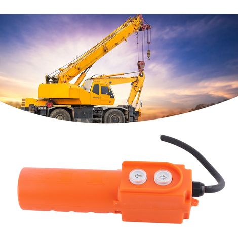 COB-61DR Hochleistungs-Kranschalter, elektrischer Hebeknopf mit Kondensator, wasserdichter Druckknopfschalter, 220 V, 40 µF Kondensator (1/5)