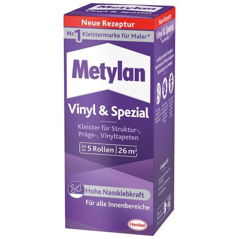 Henkel Metylan Vinyl & Spezial adhésif transparent 180 g