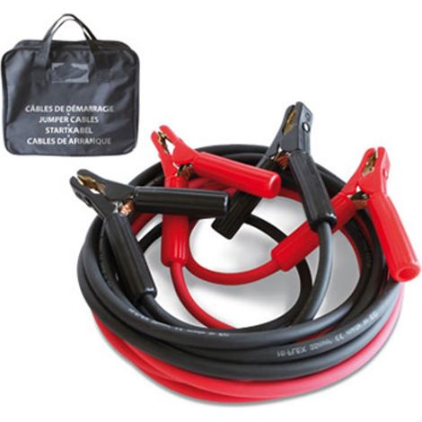 ELMAG Starthilfekabel-Set max. 700 A, Polkl. vollisoliert, 2 x 4,5 m, 35 qmm, inkl. Tragetasche (1/2)