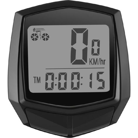 Compteur de vitesse précis pour vélo, interfaces en chinois et en anglais, odomètre, ordinateur de vélo filaire fiable. (1/5)
