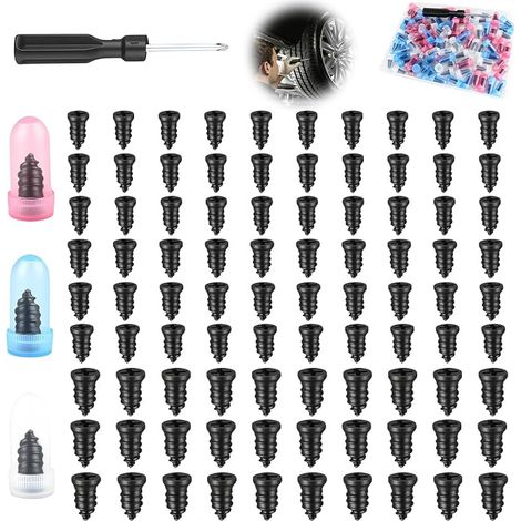 Car Tyre Repair Kit, Storage Box for Car Motorcycle Truck SUV Bicycle (1/5)