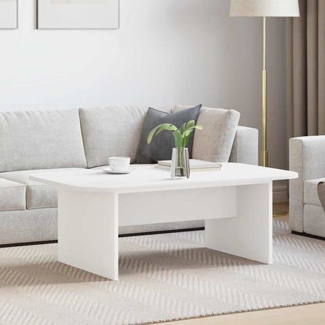vidaXL Tavolino da salotto Bianco 93 x 53 x 33 cm Legno