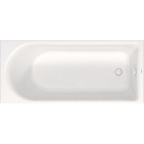 Bañera recta 170 X 70 DURAVIT D-Neo + desagüe blanco