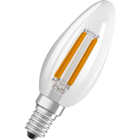 OSRAM HOMELIGHTING 4099854066054 LED CEE B (A - G) E14 forme de flamme 2.5 W = 40 W blanc chaud (Ø x H) 35 mm x 35 mm 1 pc(s) C883982 (1/5)