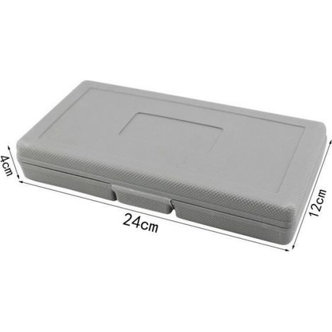 Coffret d'outils manuels 40 pièces, clé à douille combinée en acier au carbone pour bricolage et réparation (1/4)