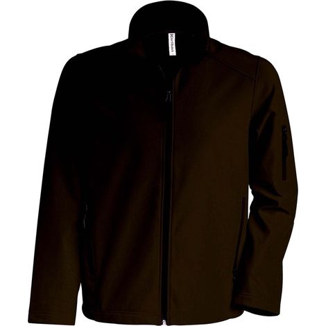 Veste de travail softshell Kariban Marron XXL.