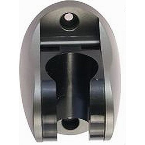 Cleafe - Supporto Staffa A Muro Per Doccetta Soffione Doccia Universale 7cm Bicolore 87140 - (1/2)