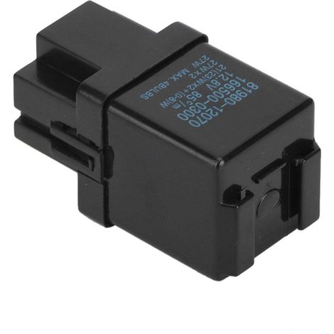 SJLERST Clignotant de relais de clignotant de voiture, clignotant automatique de relais de clignotant de relais de clignotant pour Toyota Lexus 81980-12070 (1/5)