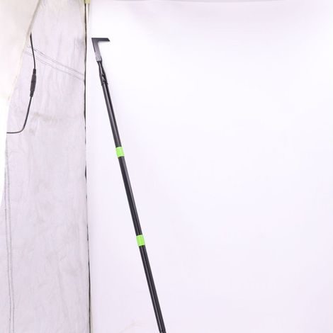 120 cm Grattoir à Mauvaises Herbes avec Manche Désherbeur Manuel Couteau à Désherber avec Clé à Fourche pour Éliminer Mauvaises Herbes et Mousse entre (1/5)