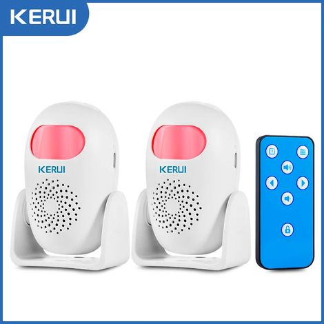 (Pack 3) Alarme intelligente à induction corporelle humaine, infrarouge PIR, adaptée à la sécurité des garages, des magasins et des maisons. (1/5)