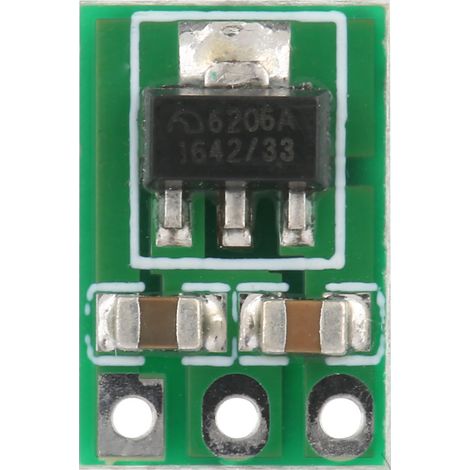 Module abaisseur DC-DC 3.5-5V vers 3.3V, ultra léger et fin, régulateur buck miniaturisé (1/5)