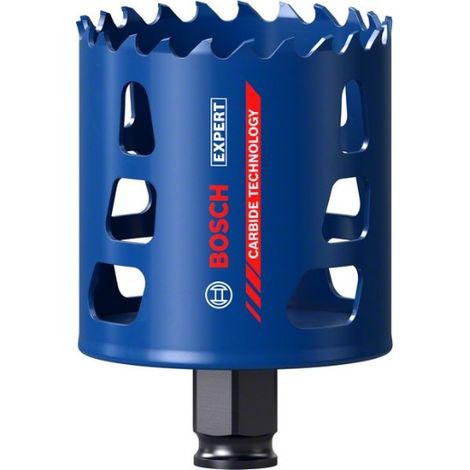 BOSCH SIERRAS DE CORONA EXPERT TOUGH MATERIAL PARA TALADROS/ATORNILLADORES DE IMPACTO DIAMETRO (mm) 20 DIAMETRO (mm) 64