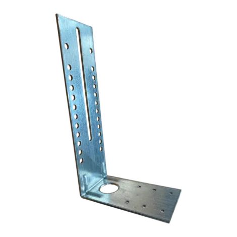 Equerre de support pour volet roulant 110 x 210 x 60 mm en acier galvalisé (1/2)