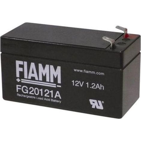 Batteria al piombo ermetica 12V 1,2Ah - Fiamm FG20121A (1/2)
