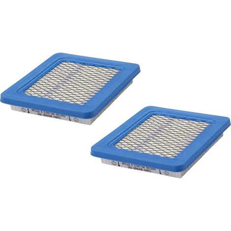 Set mit 2 kompatiblen Luftfiltern für Briggs & Stratton 491588S (ersetzt die Original-Teilenummer 399959) (1/5)
