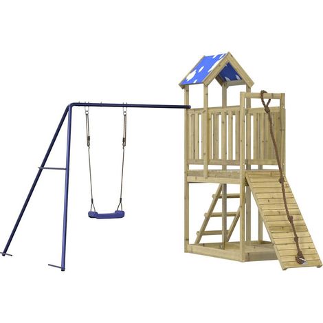 Spielturm Imprägniertes Kiefernholz vidaXL (1/5)