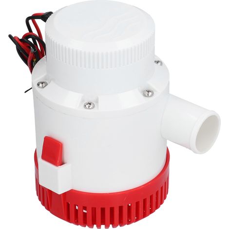 Grande pompe de cale Anti-choc, rouille, Corrosion, Submersible pour le Drainage, fournit une puissance DC12V 3000GPH