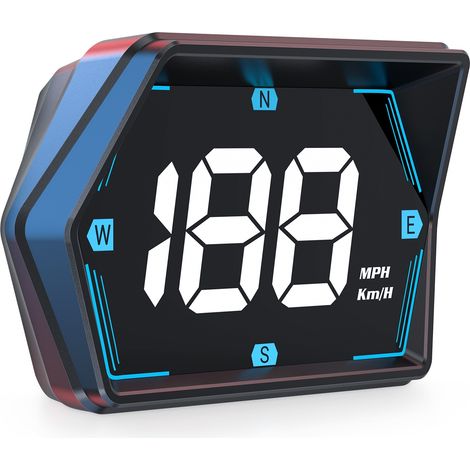 1pc G20 GPS Voiture Compteur de Vitesse Numérique HUD Affichage Tête Haute Électronique pour Toutes Les Voitures (1/5)