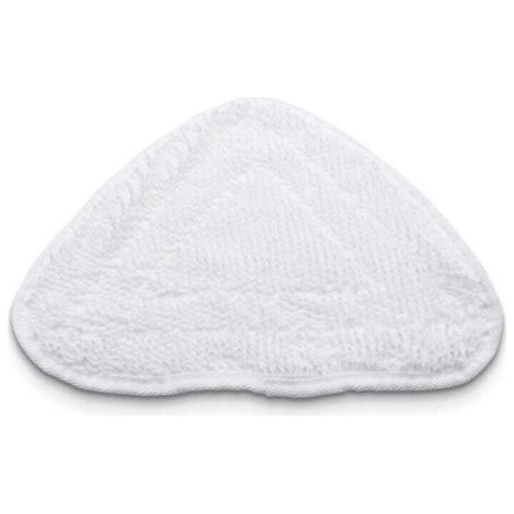 Lot de 5 chiffons de rechange, accessoire de couverture de vadrouille à vapeur en microfibre pour nettoyeur vapeur à jet chaud Vileda (blanc) (1/4)