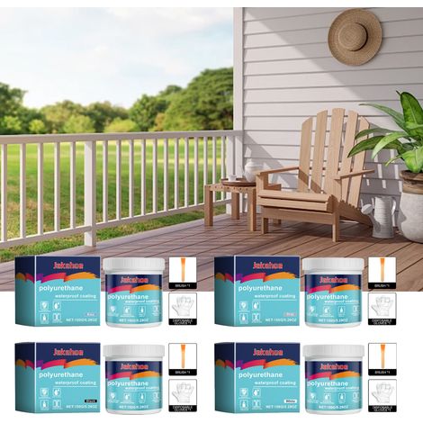 Mastic d'étanchéité hydrophobe blanc pour joints de toiture, portes, fenêtres et murs extérieurs de salle de bain - Bleu (1/5)