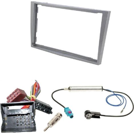 Kit Installation Autoradio KITFAC-152F4 compatible avec Opel - Argent Mat
