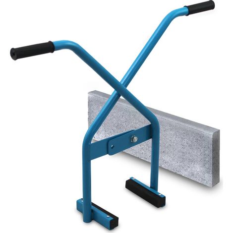 Bituxx Pflasterzange Versetzzange Bordsteinzange Steinzange Hebezange Tragezange Steinträger bis 100Kg 0-37cm