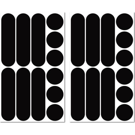 CSPARKV 24 Adhésives Réfléchissantes Autocollants Rétro Réfléchissants, Stickers Réfléchissant Convient pour Vélo Moto Casques Trottinettes Accessoires, Haute Visibilité Nocturne Adhésifs de Sécurité (1/5)