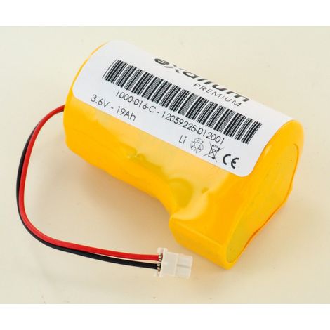 Pile 3.6V 13Ah Lithium Bat-D pour transmetteur enless wireless
