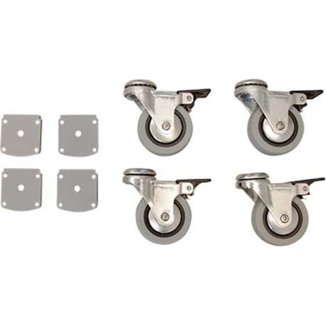 STIER Rollenset für elektrisch höhenverstellbaren Schreibtisch 501-33