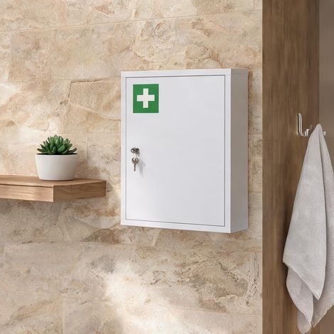 Meuble de salle de bain bianco Verde en acciaio 40 x 15 x 53,5 cm (1/5)